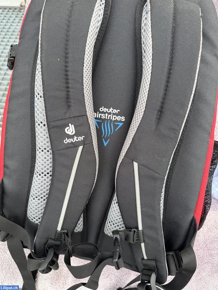 Bild 2: Deuter Rucksack rot, wenig gebraucht
