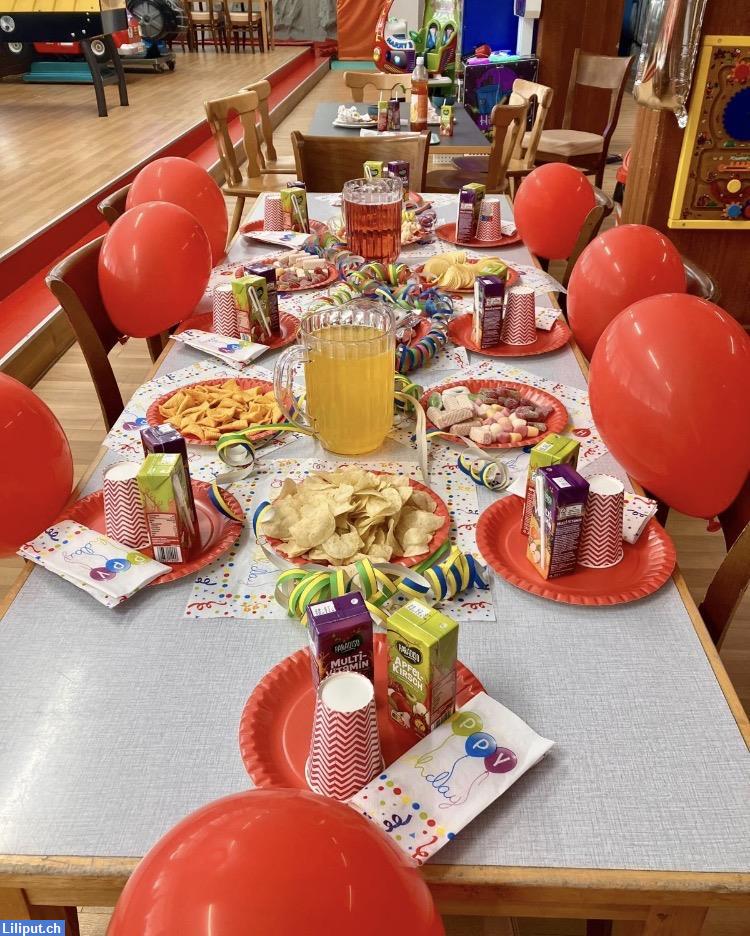 Bild 1: Kinder Geburtstagsparty-Tisch dekorieren