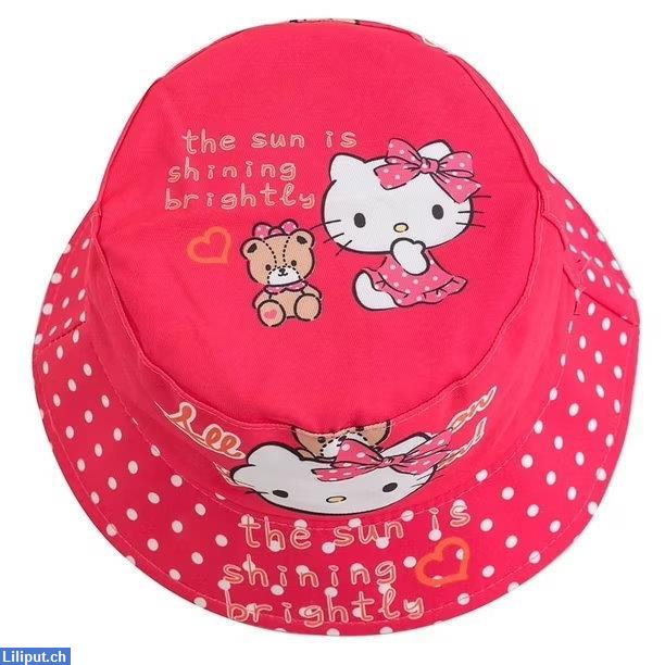 Bild 2: Hello Kitty Fischerhut für Kinder neu Einheitsgrösse