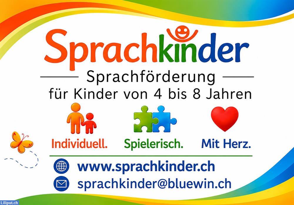 Bild 1: Biete Sprachförderung für Kinder von 4 bis 8 Jahren