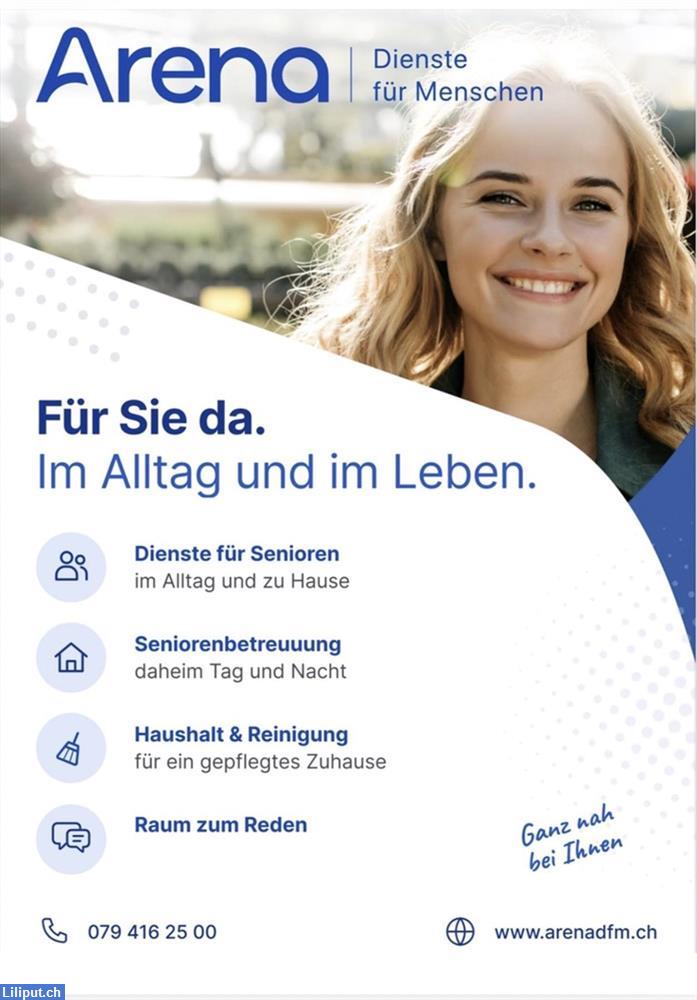 Bild 1: Arena | Dienste für Menschen im Alltag Zuhause