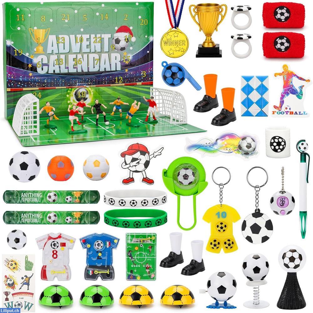 Bild 1: Fussball-Adventskalender: 24 Tage voller Überraschungen