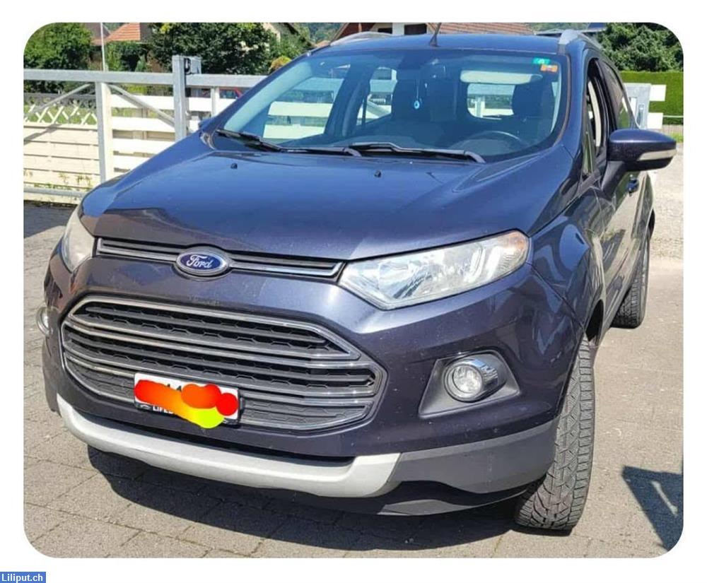 Bild 1: FORD EcoSport 1.0 SCTi mit MFK zu verkaufen